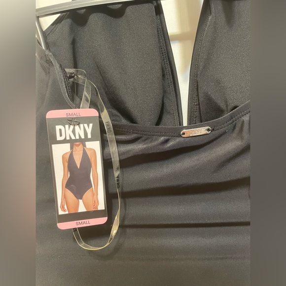 DKNY NWT One Piece Swimsuit w/Tummy Control & SPF Protection - Picture 3 of 6